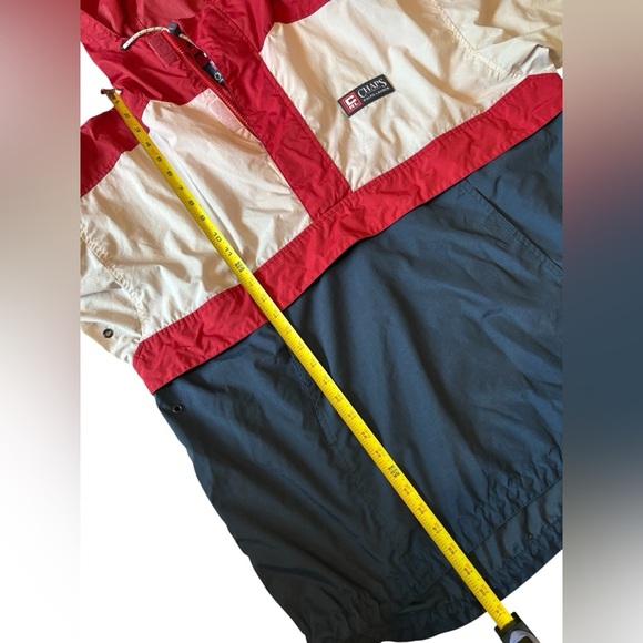 Vintage Ralph Lauren Chaps Red White Blue USA Windbreaker, Size Large - Picture 9 of 14